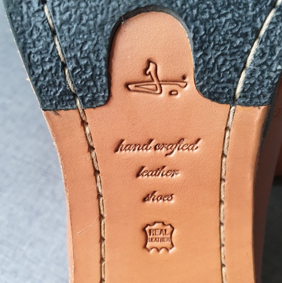 Tan Leather Ankle Boots size 9 - Picture 2 of 5